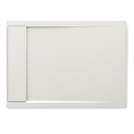 italy01: Armani Island Glossy White shower tray 800 x 1100 mm